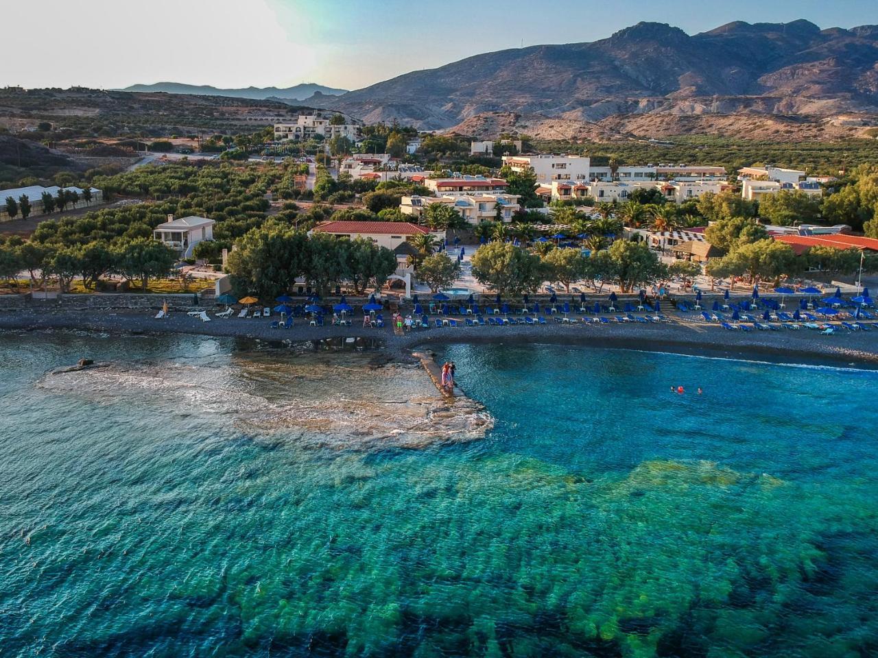 Blue Sky Hotel Koutsounari Exterior foto