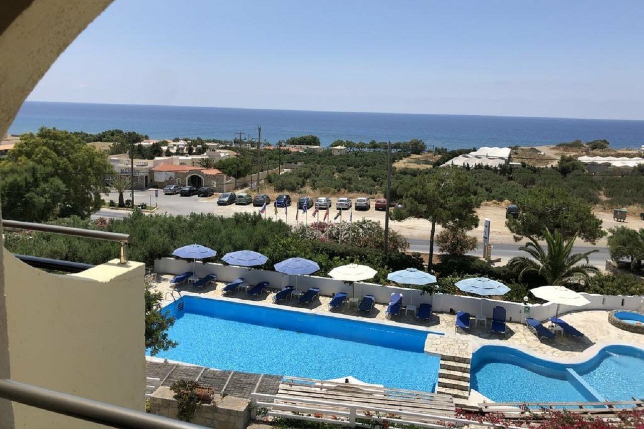 Blue Sky Hotel Koutsounari Exterior foto